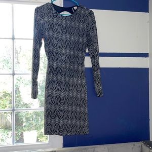 Sparkled Dress with Back open